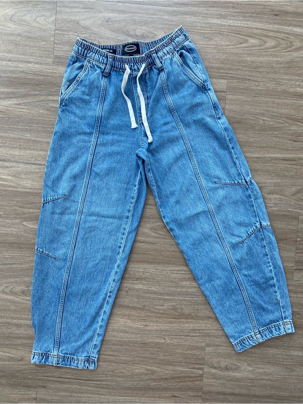 Women’s Denim Barrel Leg Jeans